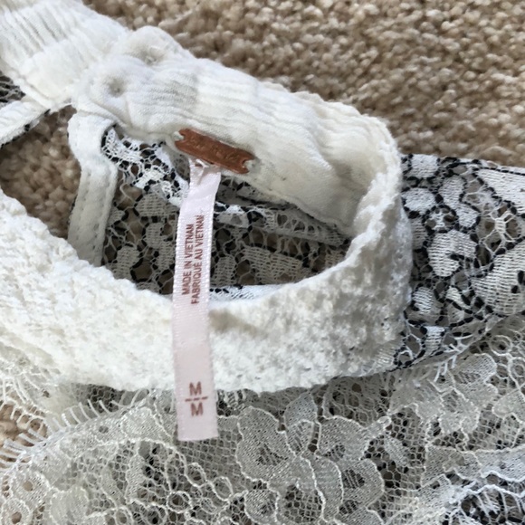 Free People Secret Origins Pieced Lace Tunic - Picture 5 of 6